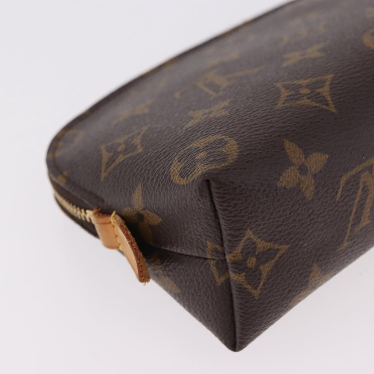 LOUIS VUITTON Monogram Pochette Cosmetic PM Pouch M43998 LV Auth fm5393