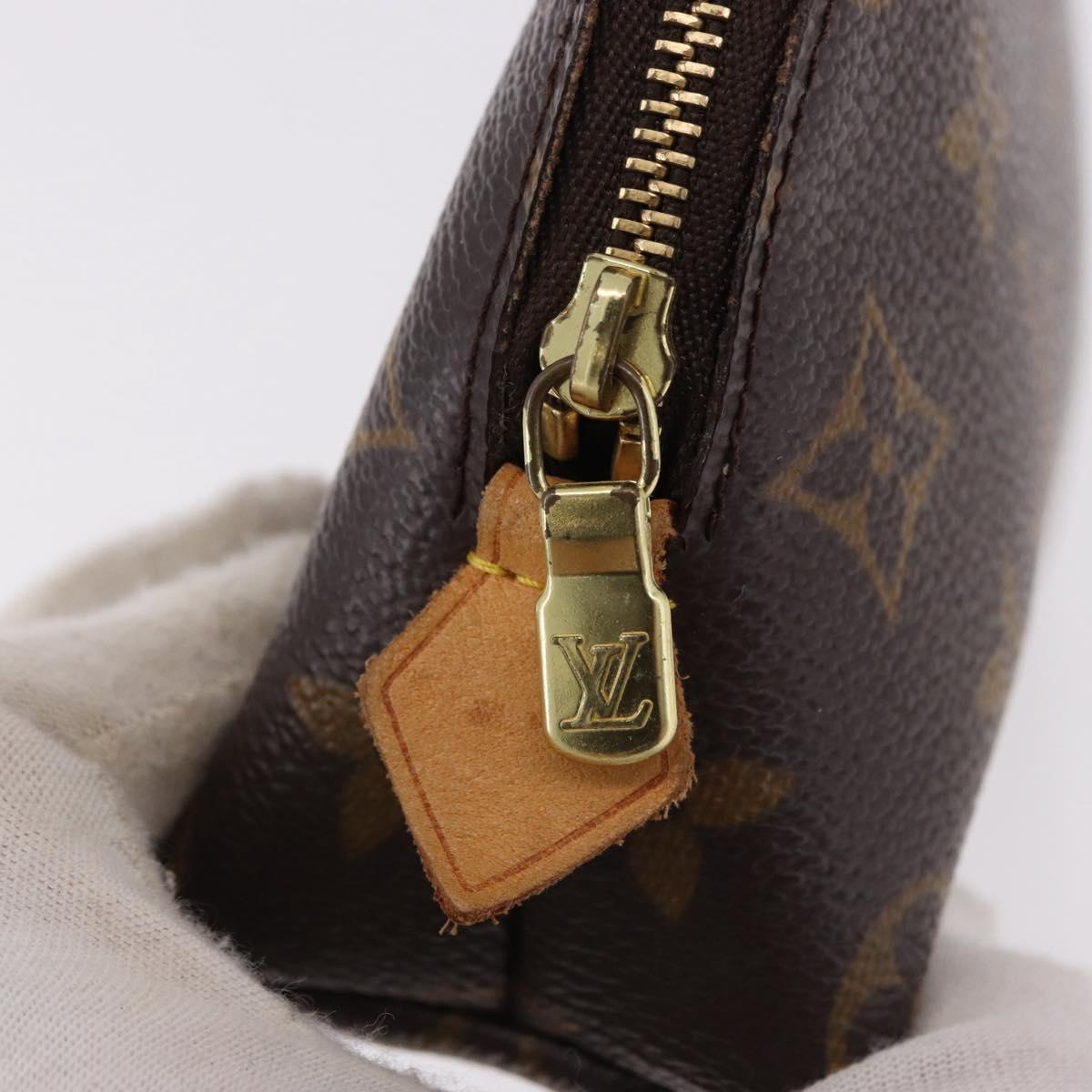 LOUIS VUITTON Monogram Pochette Cosmetic PM Pouch M43998 LV Auth fm5393