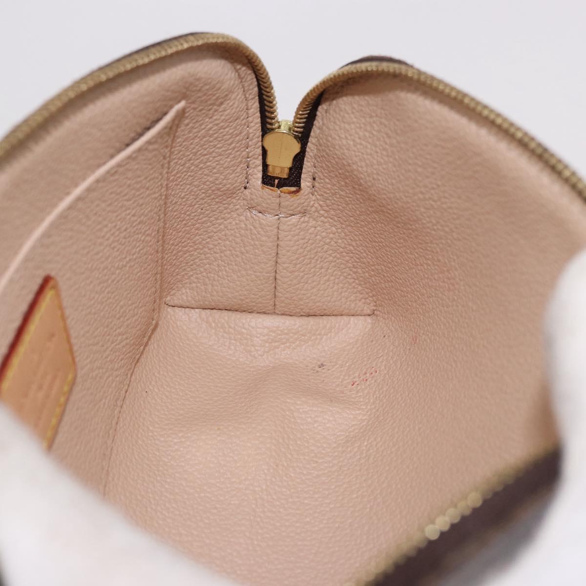 LOUIS VUITTON Monogram Pochette Cosmetic PM Pouch M43998 LV Auth fm5393