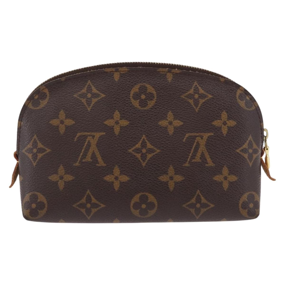 LOUIS VUITTON Monogram Pochette Cosmetic PM Pouch M43998 LV Auth fm5393