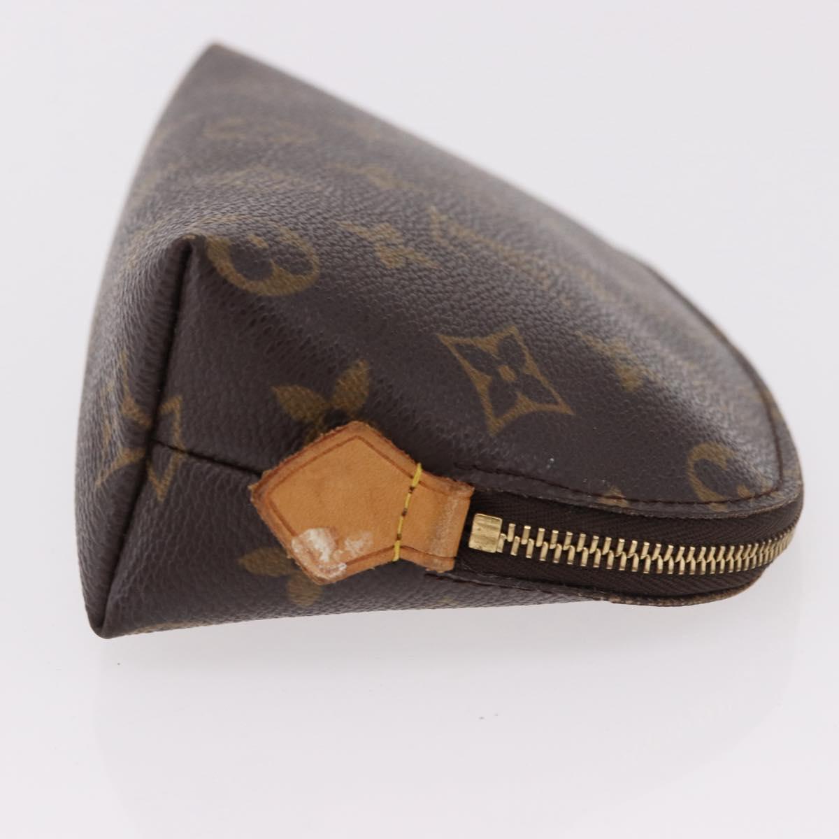 LOUIS VUITTON Monogram Pochette Cosmetic PM Pouch M43998 LV Auth fm5393