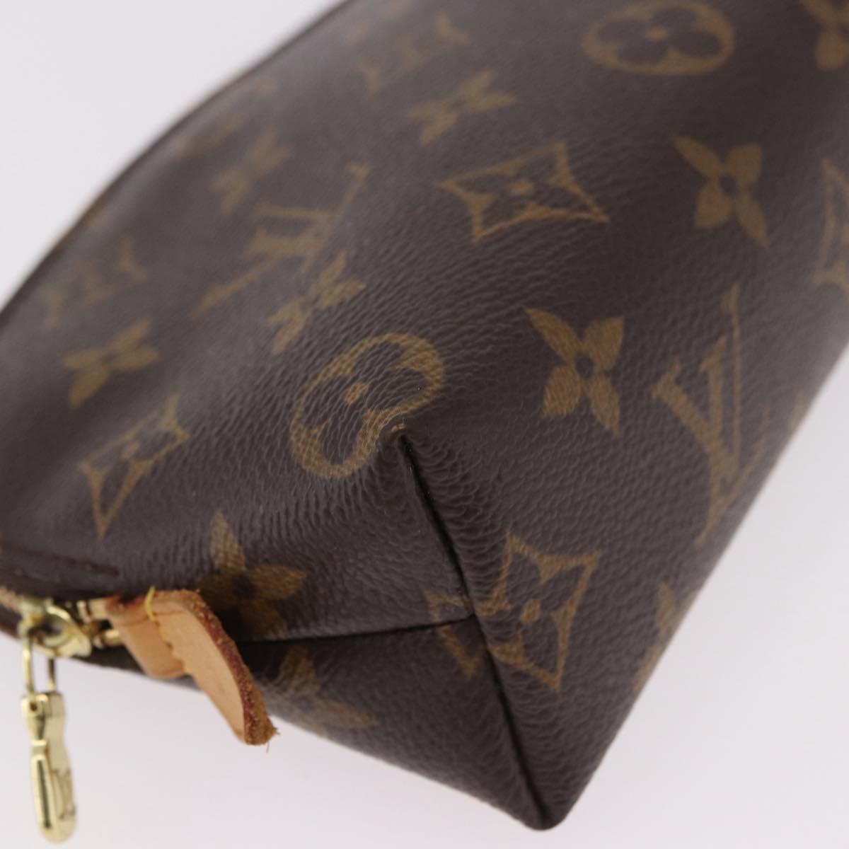 LOUIS VUITTON Monogram Pochette Cosmetic PM Pouch M43998 LV Auth fm5393