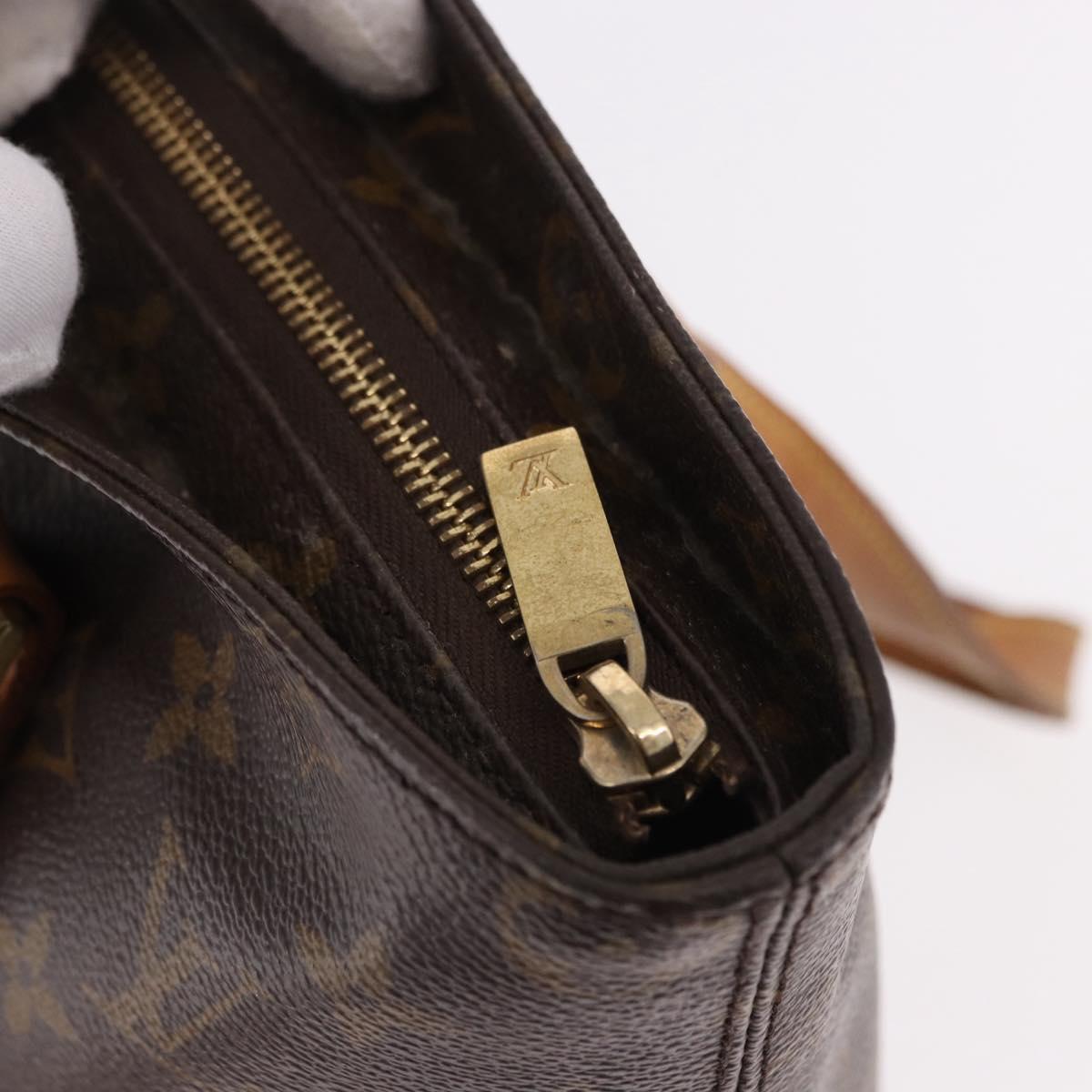 LOUIS VUITTON Monogram Cabas Piano Tote Bag M51148 LV Auth fm5401A