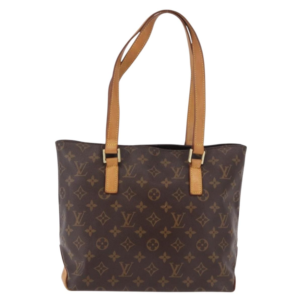 LOUIS VUITTON Monogram Cabas Piano Tote Bag M51148 LV Auth fm5401A