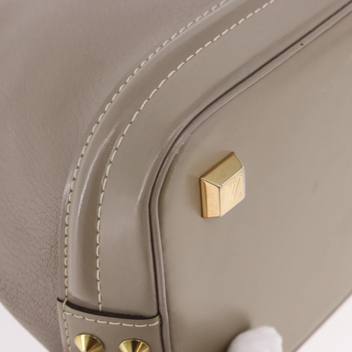 LOUIS VUITTON Suhari Lockit PM Hand Bag Gray M91790 LV Auth fm5402A