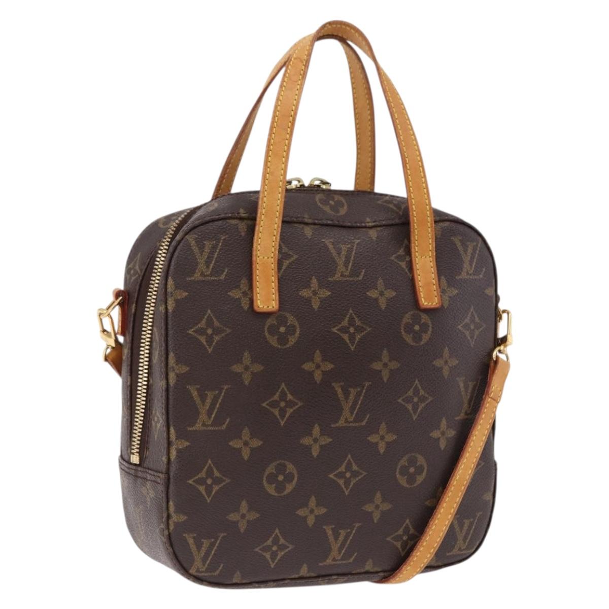 LOUIS VUITTON Monogram Spontini Hand Bag M47500 LV Auth fm5407