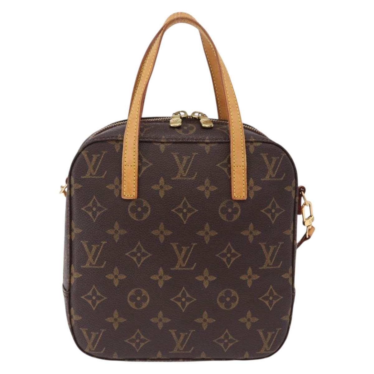 LOUIS VUITTON Monogram Spontini Hand Bag M47500 LV Auth fm5407