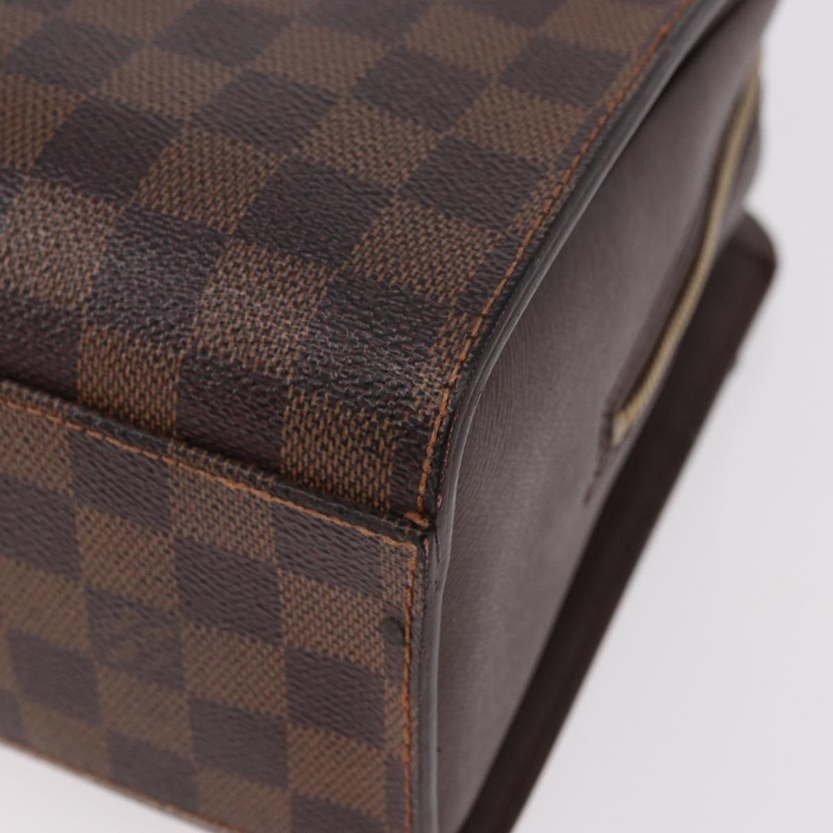 LOUIS VUITTON Damier Ebene Triana Hand Bag N51155 LV Auth fm5408