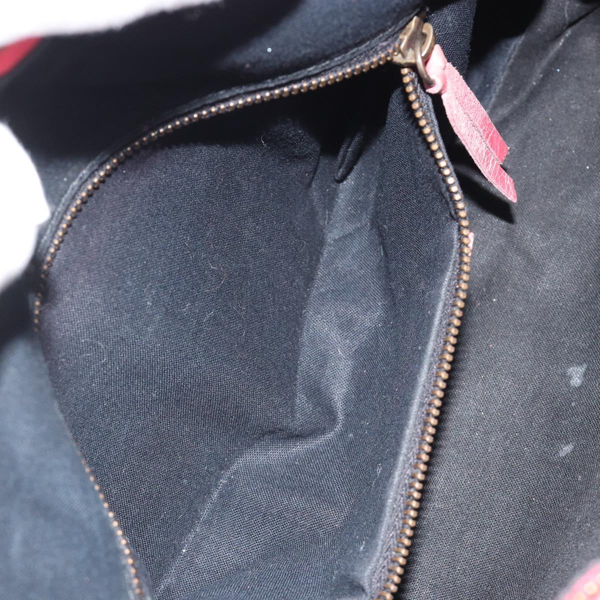 BALENCIAGA The First Hand Bag Leather 2way Pink 103208 6643 Auth fm5411V