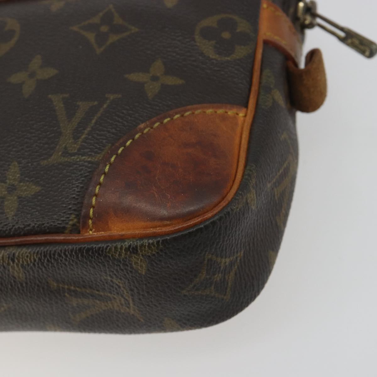 LOUIS VUITTON Monogram Marly Dragonne GM Clutch Bag 2 Set M51825 LV Auth fm5417
