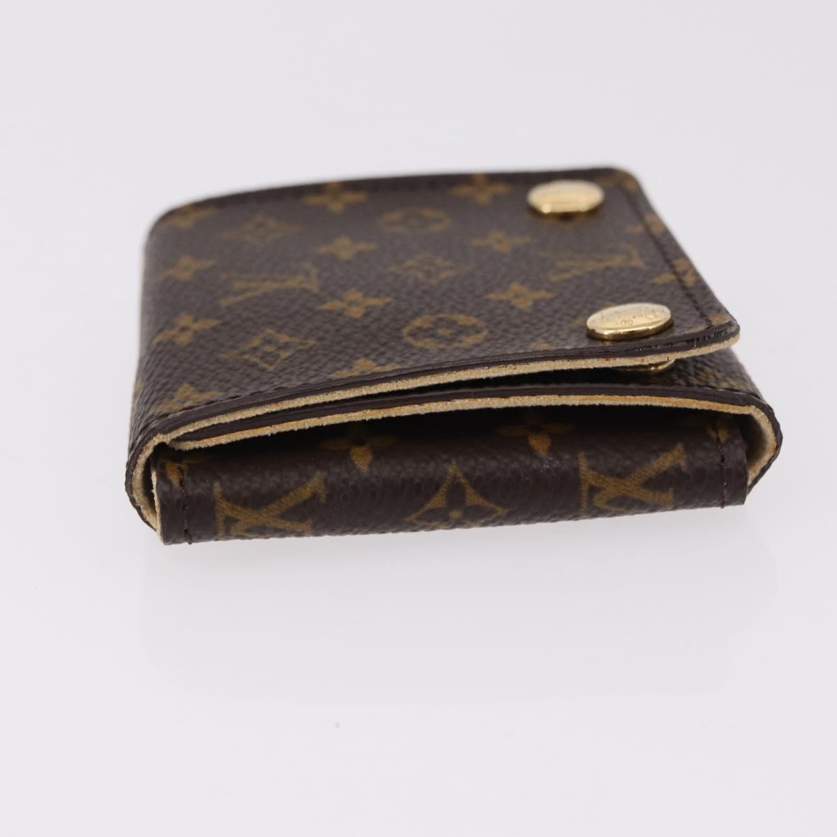 LOUIS VUITTON Monogram Jewelry Case Jewelry Box LV Auth fm5419A