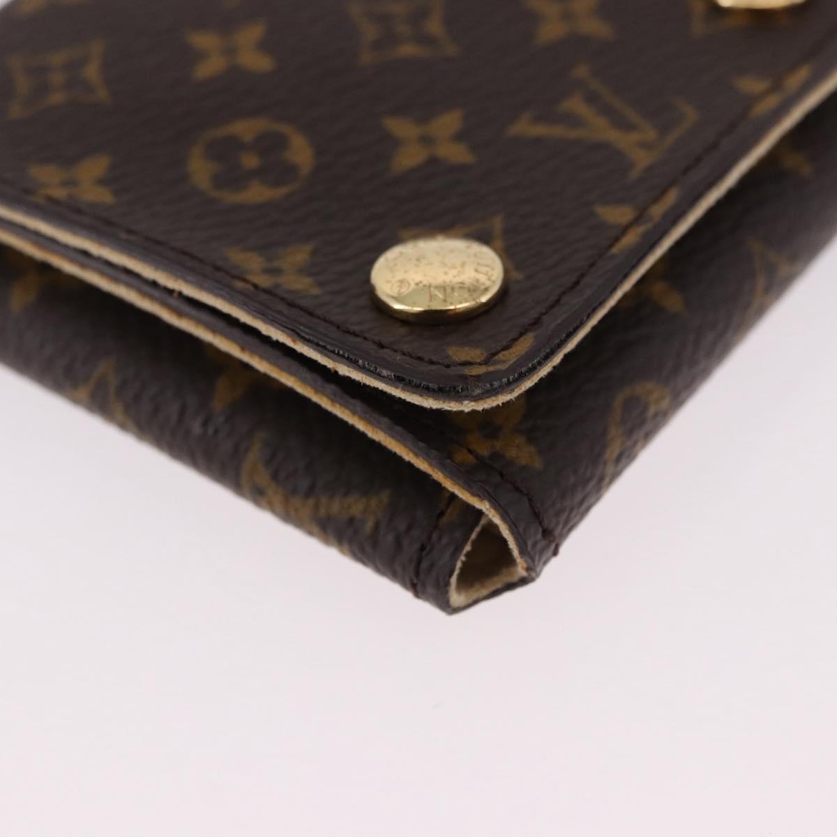 LOUIS VUITTON Monogram Jewelry Case Jewelry Box LV Auth fm5419A
