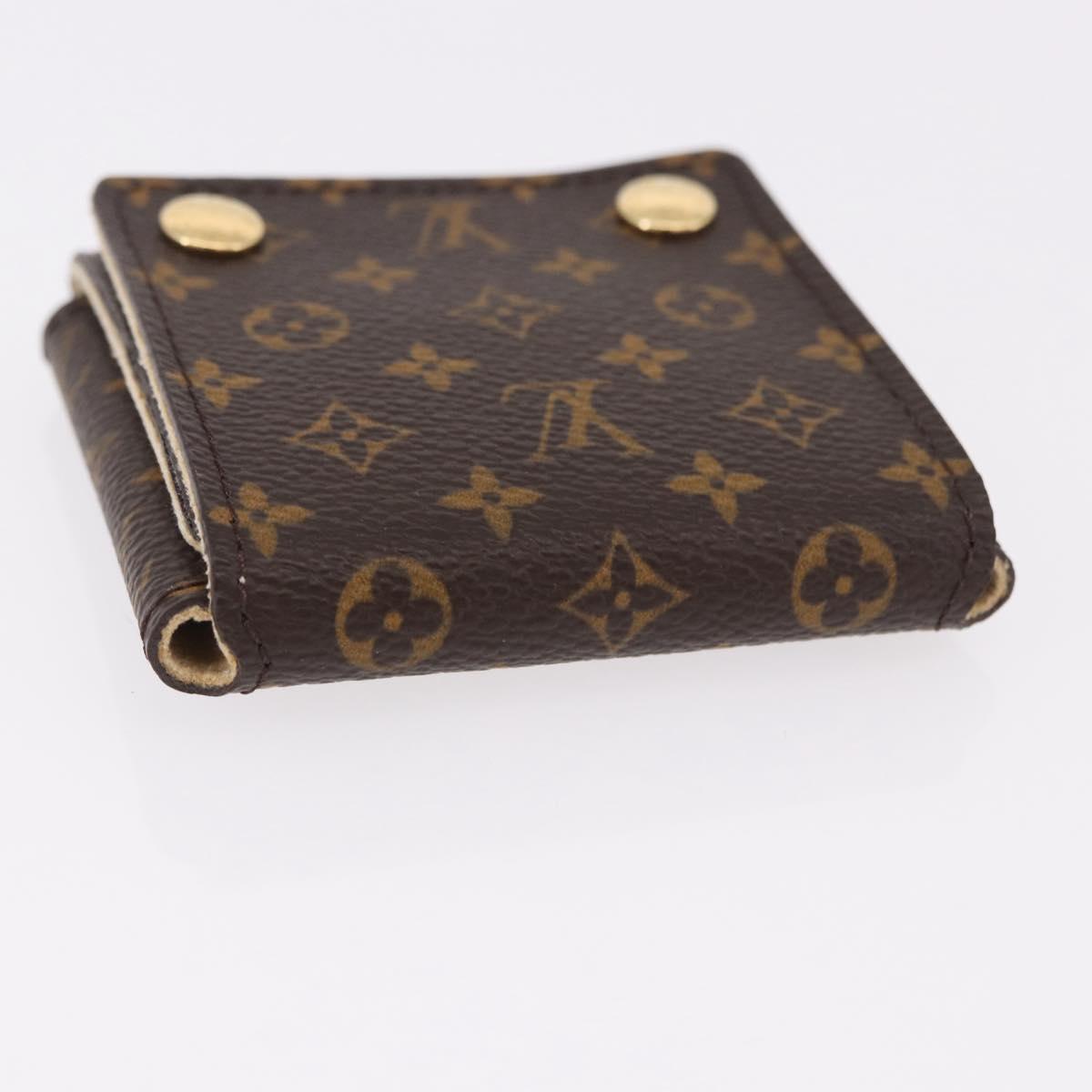 LOUIS VUITTON Monogram Jewelry Case Jewelry Box LV Auth fm5420A