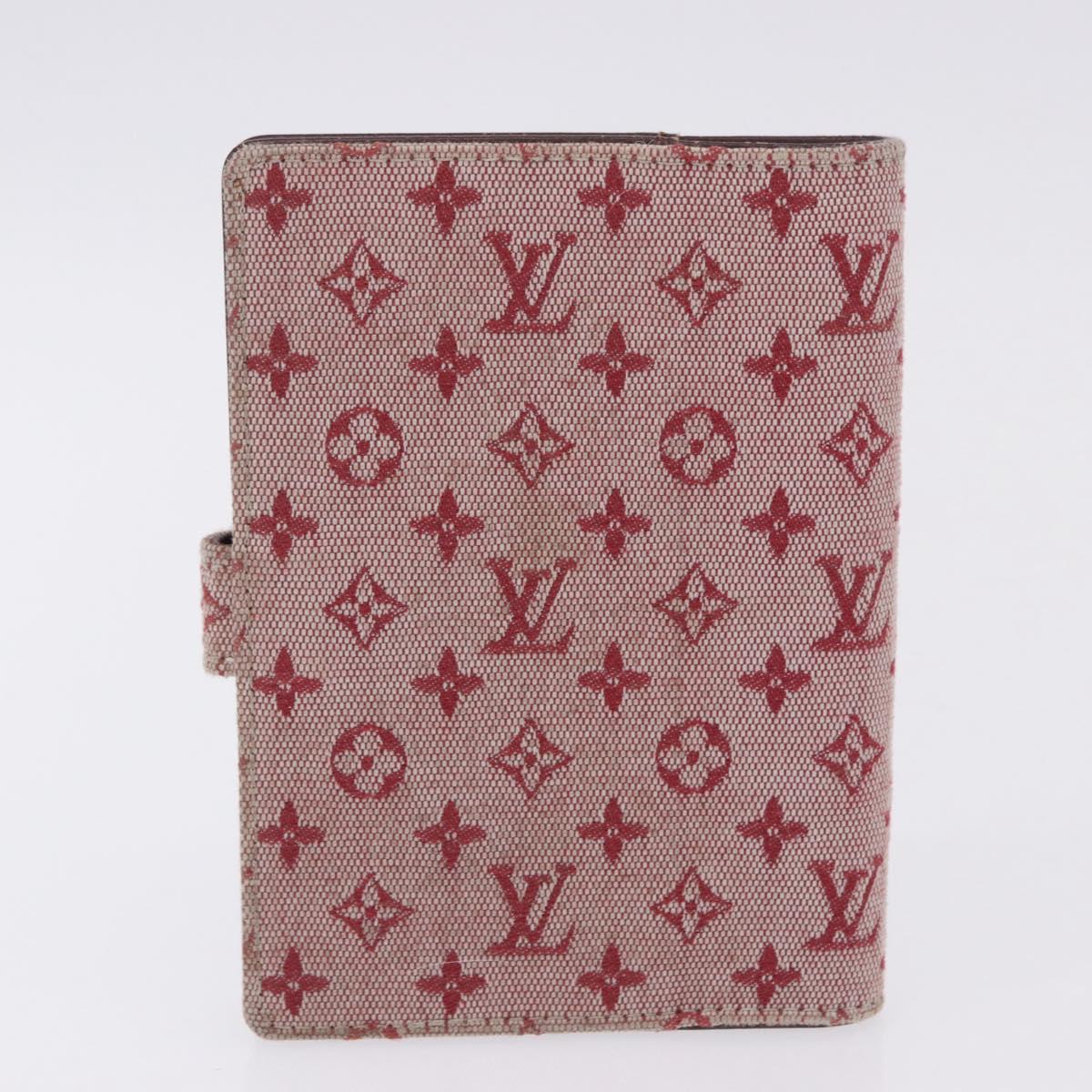 LOUIS VUITTON Vernis Monogram Mini Agenda PM Day Planner Cover 3 Set Auth fm5421