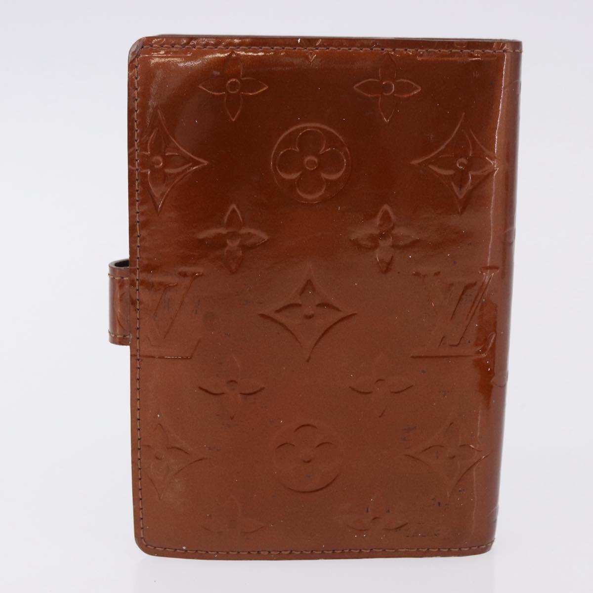 LOUIS VUITTON Vernis Monogram Mini Agenda PM Day Planner Cover 3 Set Auth fm5421