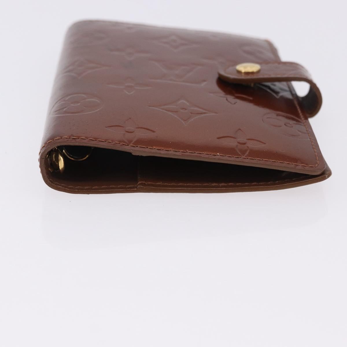 LOUIS VUITTON Vernis Monogram Mini Agenda PM Day Planner Cover 3 Set Auth fm5421