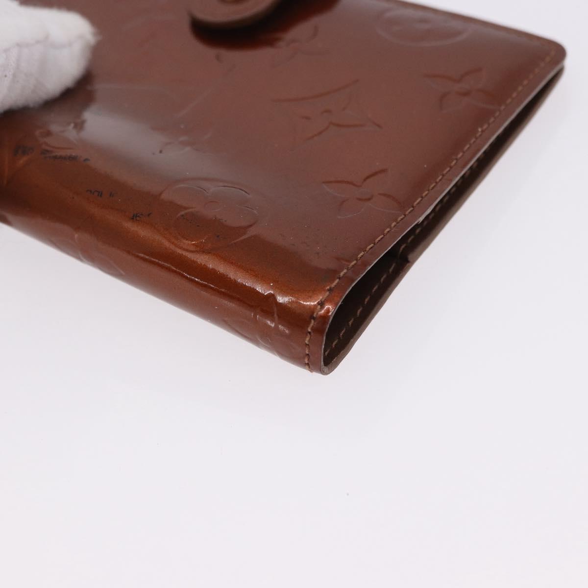 LOUIS VUITTON Vernis Monogram Mini Agenda PM Day Planner Cover 3 Set Auth fm5421