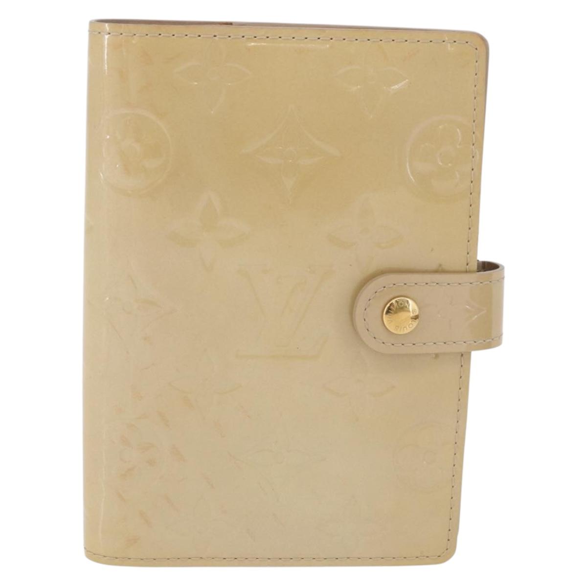 LOUIS VUITTON Vernis Monogram Mini Agenda PM Day Planner Cover 3 Set Auth fm5421