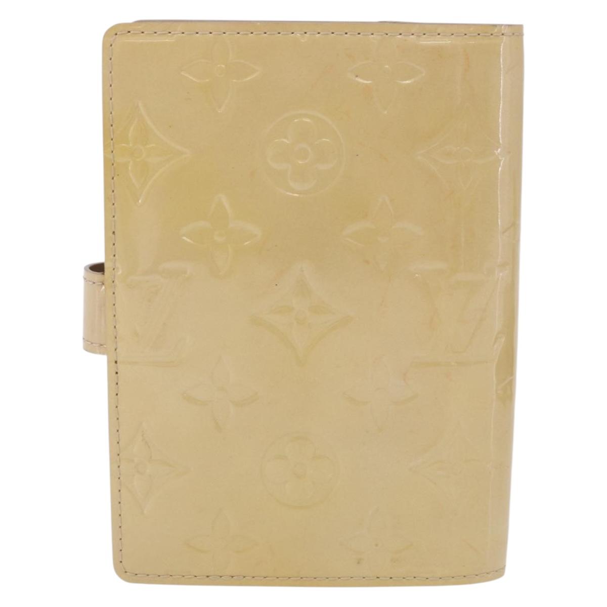 LOUIS VUITTON Vernis Monogram Mini Agenda PM Day Planner Cover 3 Set Auth fm5421