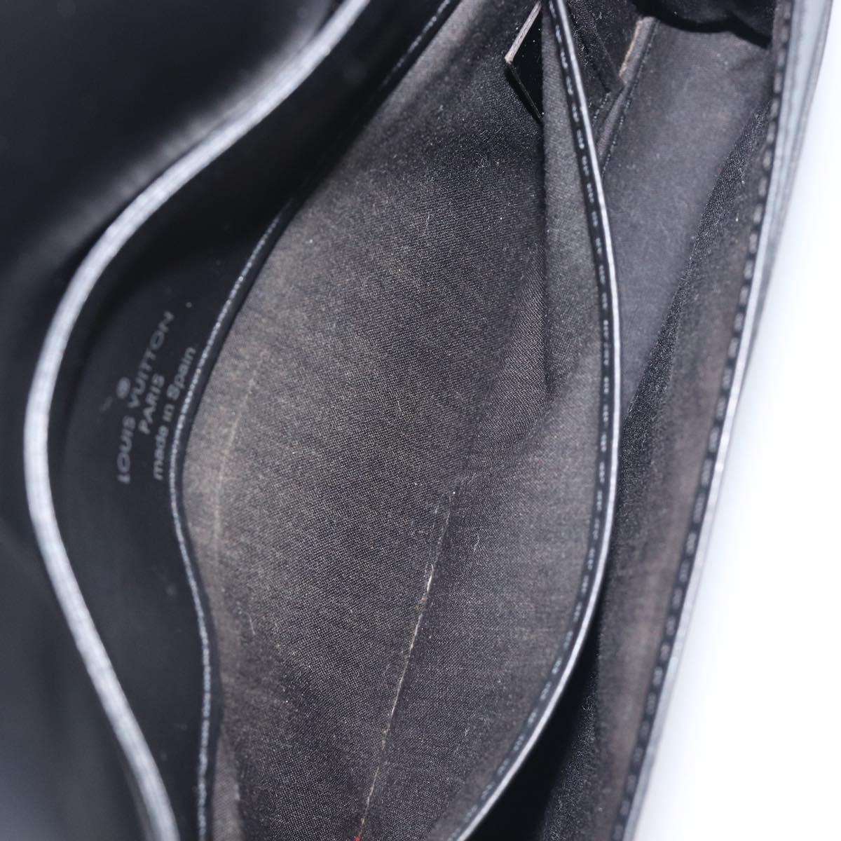 LOUIS VUITTON Epi Honfleur Shoulder Bag Black M52732 LV Auth fm5426