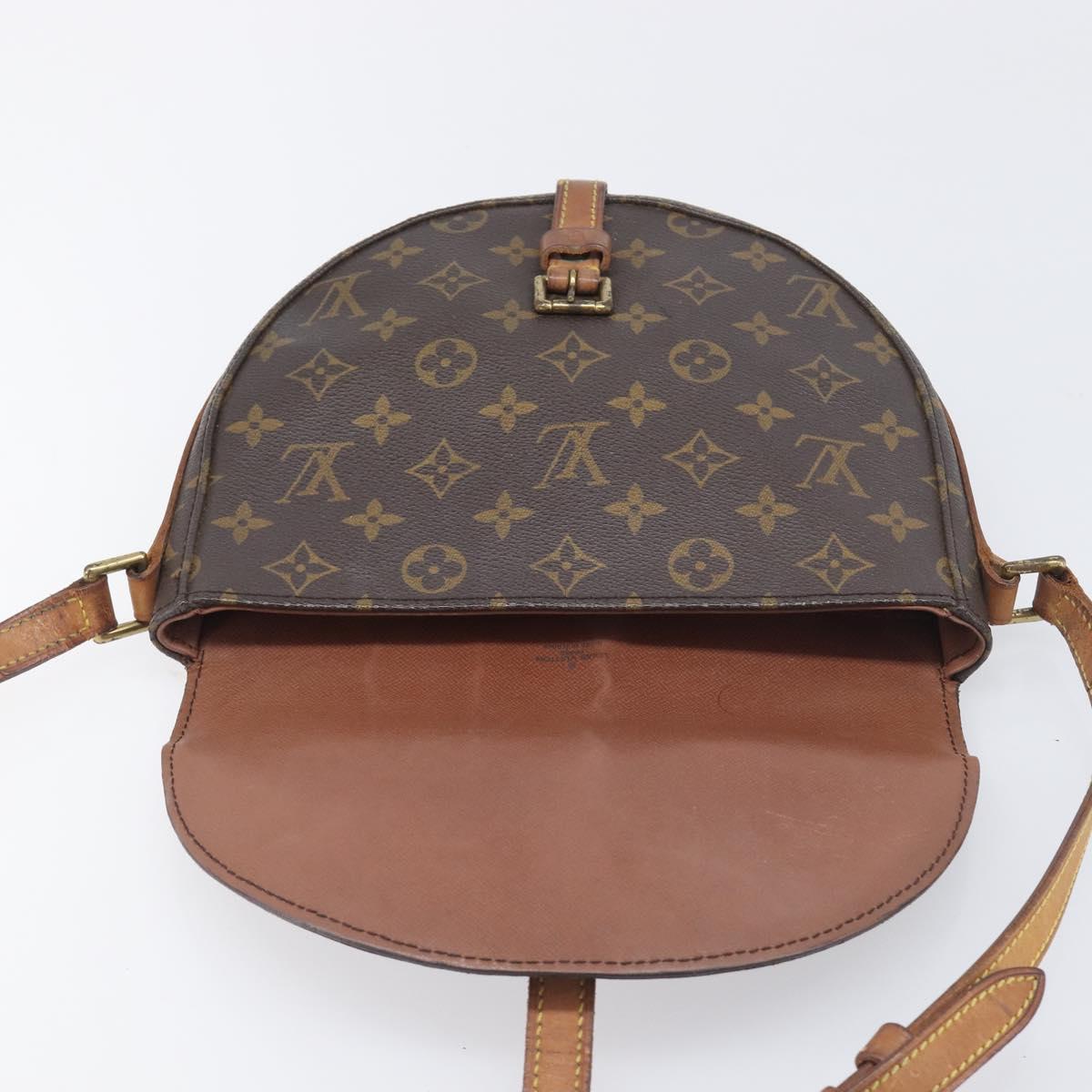LOUIS VUITTON Monogram Chantilly MM Shoulder Bag M51233 LV Auth fm5432