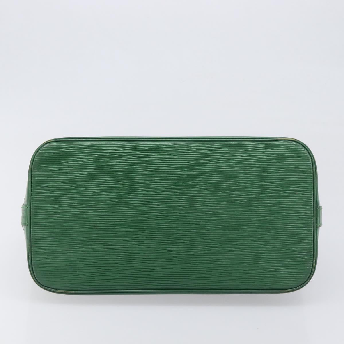 LOUIS VUITTON Epi Alma Hand Bag Borneo Green M52144 LV Auth fm5444