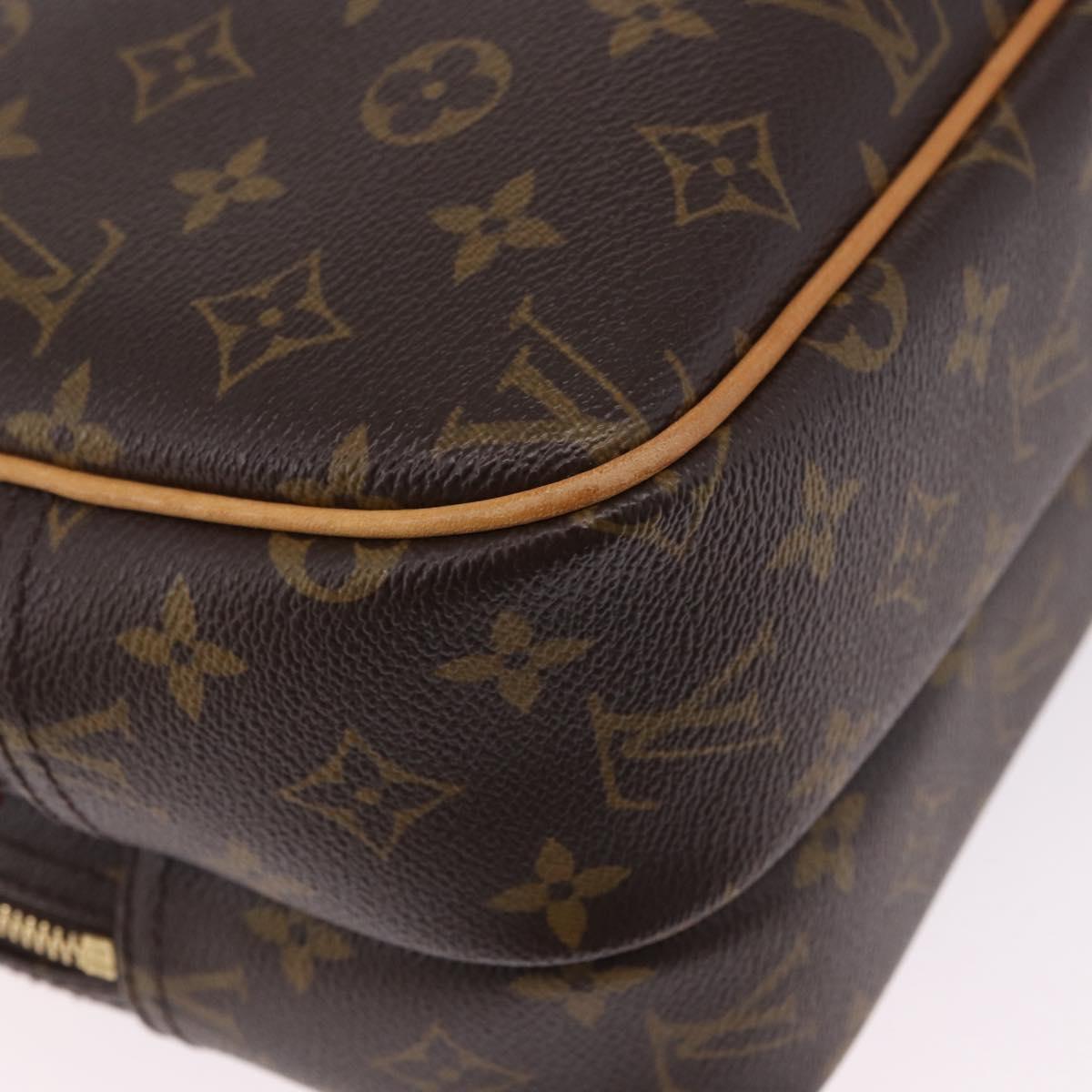 LOUIS VUITTON Monogram Reporter PM Shoulder Bag M45254 LV Auth fm5446A