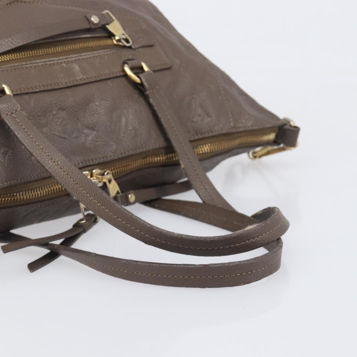 LOUIS VUITTON LumineusePM Hand Bag 2way Bag Brown Ombre M93409 LV Auth fm5452