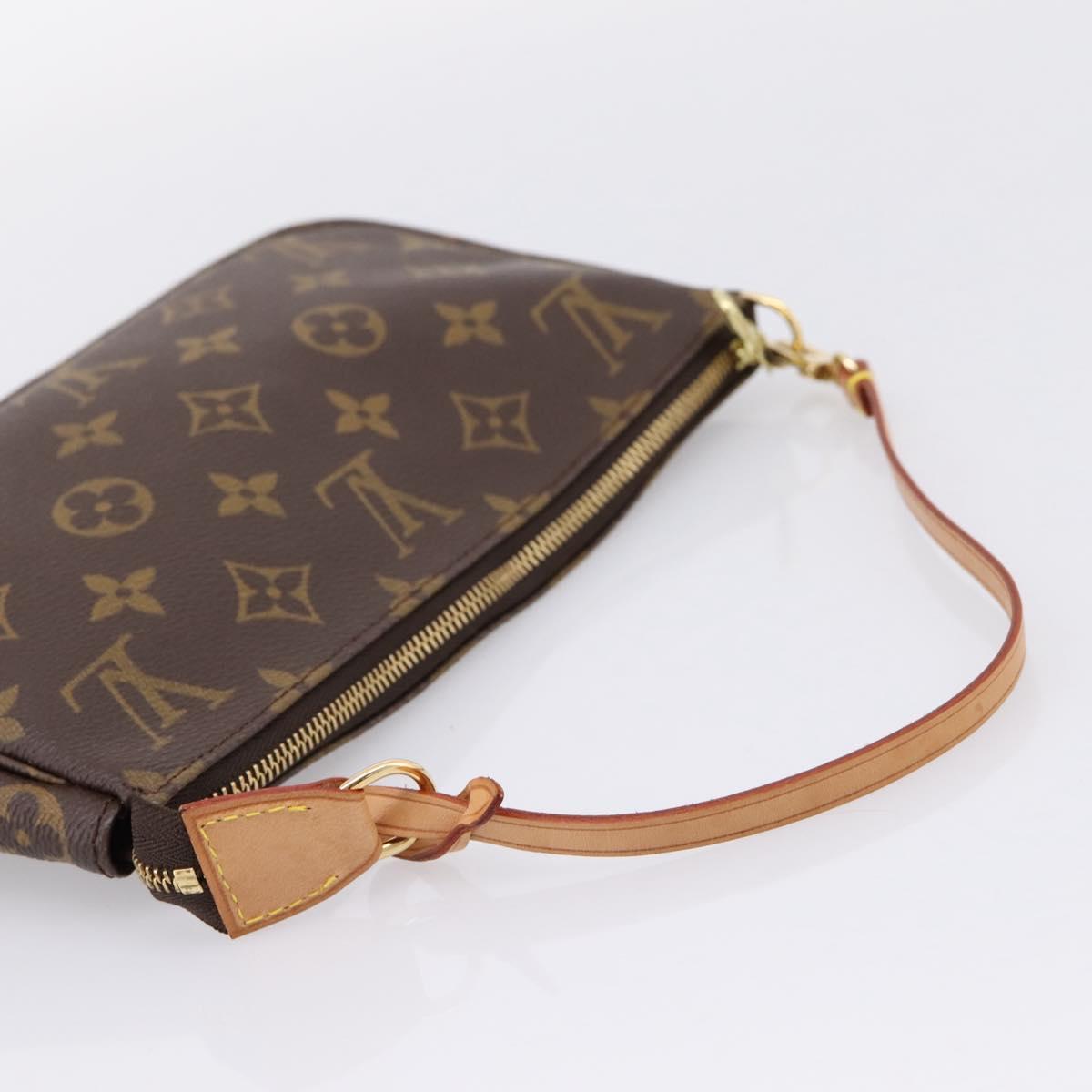 LOUIS VUITTON Monogram Pochette Accessoires Pouch M51980 LV Auth fm5457V