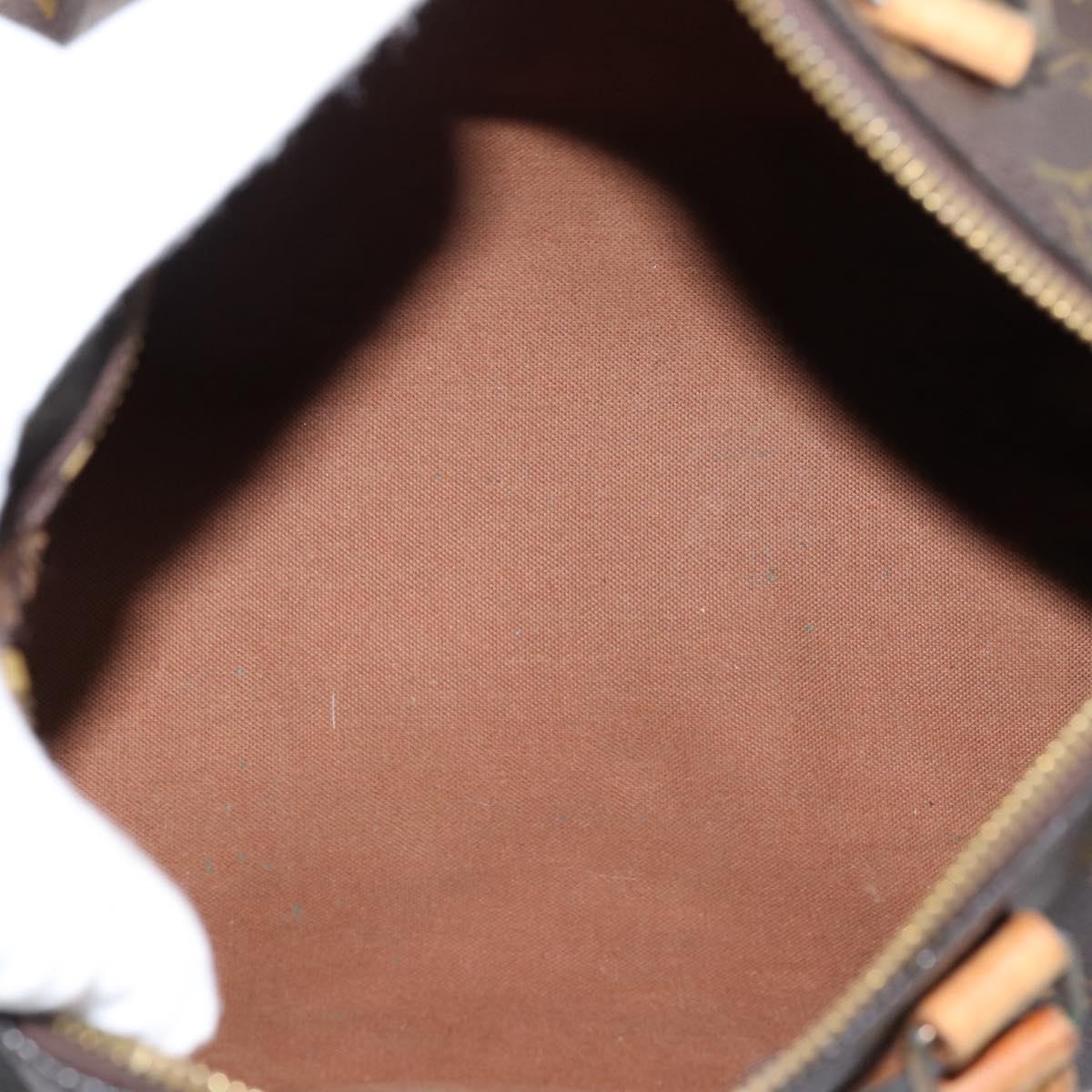 LOUIS VUITTON Monogram Speedy 25 Hand Bag M41528 LV Auth fm5459