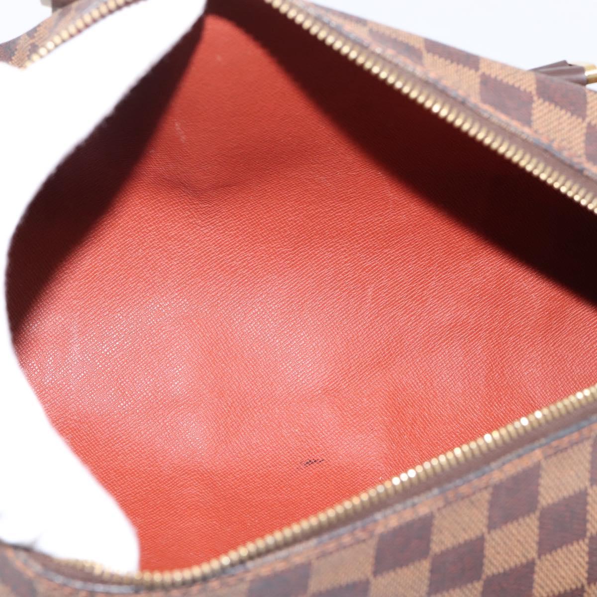 LOUIS VUITTON Damier Ebene Papillon 30 Hand Bag N51303 LV Auth fm5460