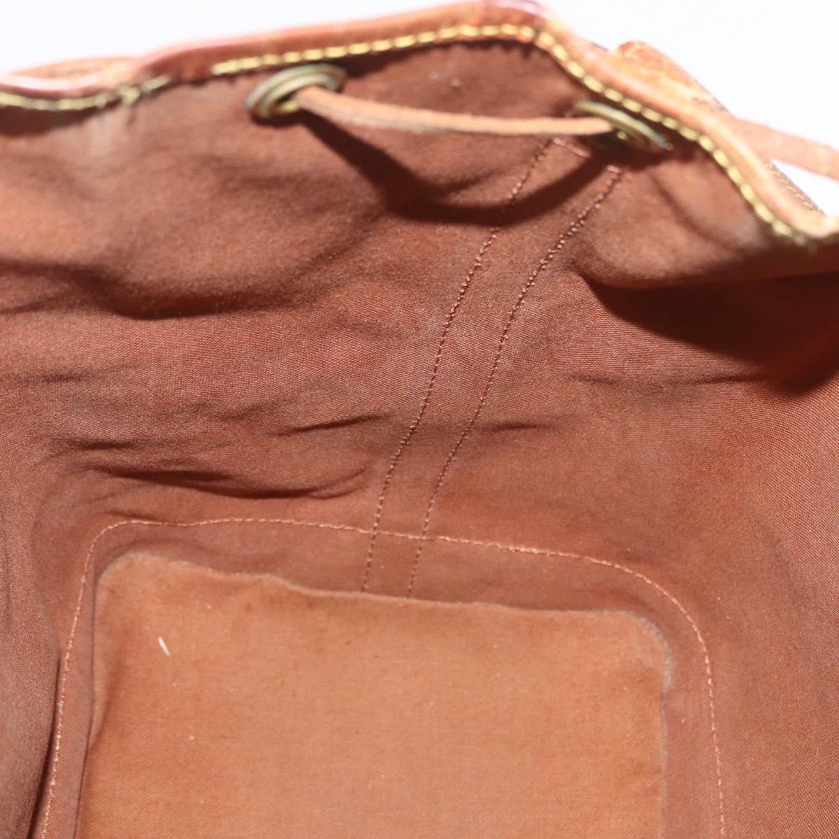 LOUIS VUITTON Monogram Petit Noe Shoulder Bag M42226 LV Auth fm5473