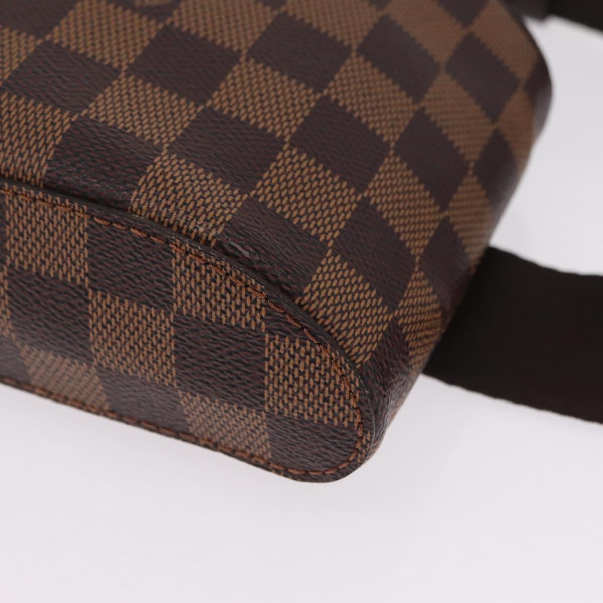 LOUIS VUITTON Damier Ebene Geronimos Shoulder Bag N51994 LV Auth fm5485V