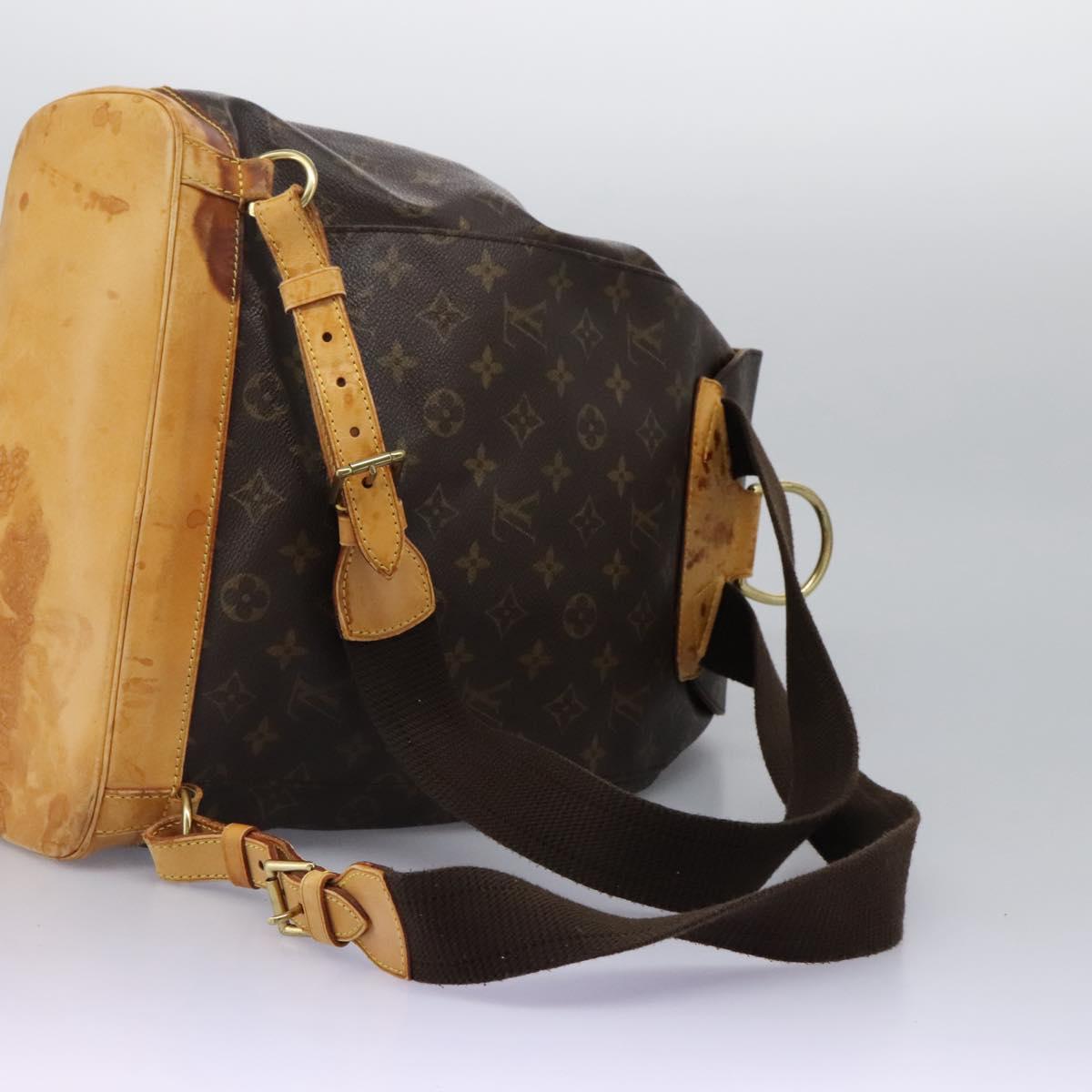 LOUIS VUITTON Monogram Montsouris GM Backpack M51135 LV Auth gh002