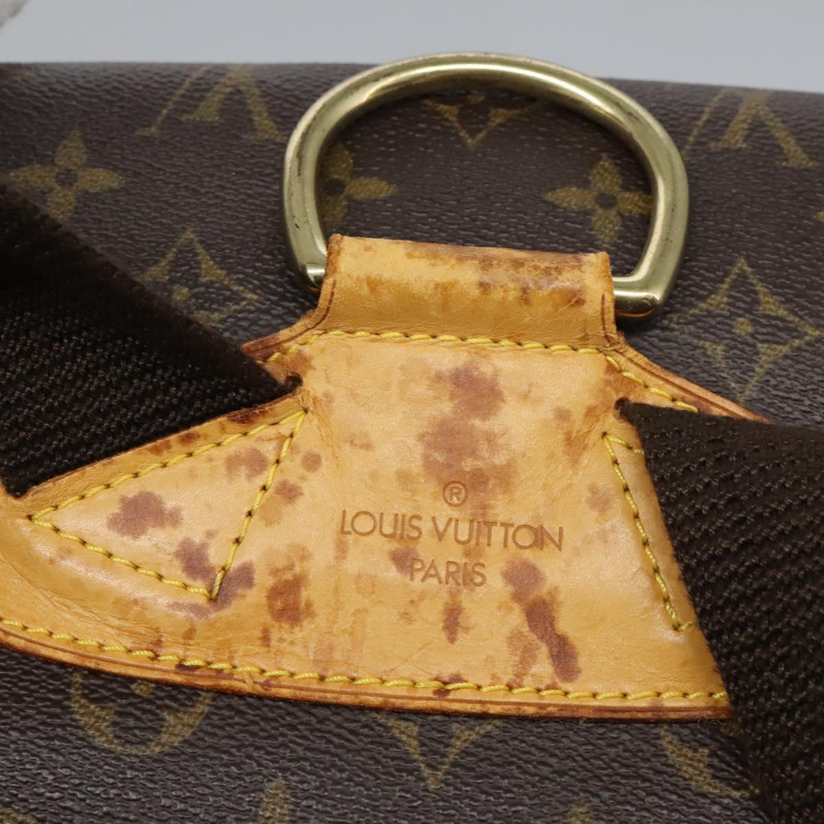 LOUIS VUITTON Monogram Montsouris GM Backpack M51135 LV Auth gh002