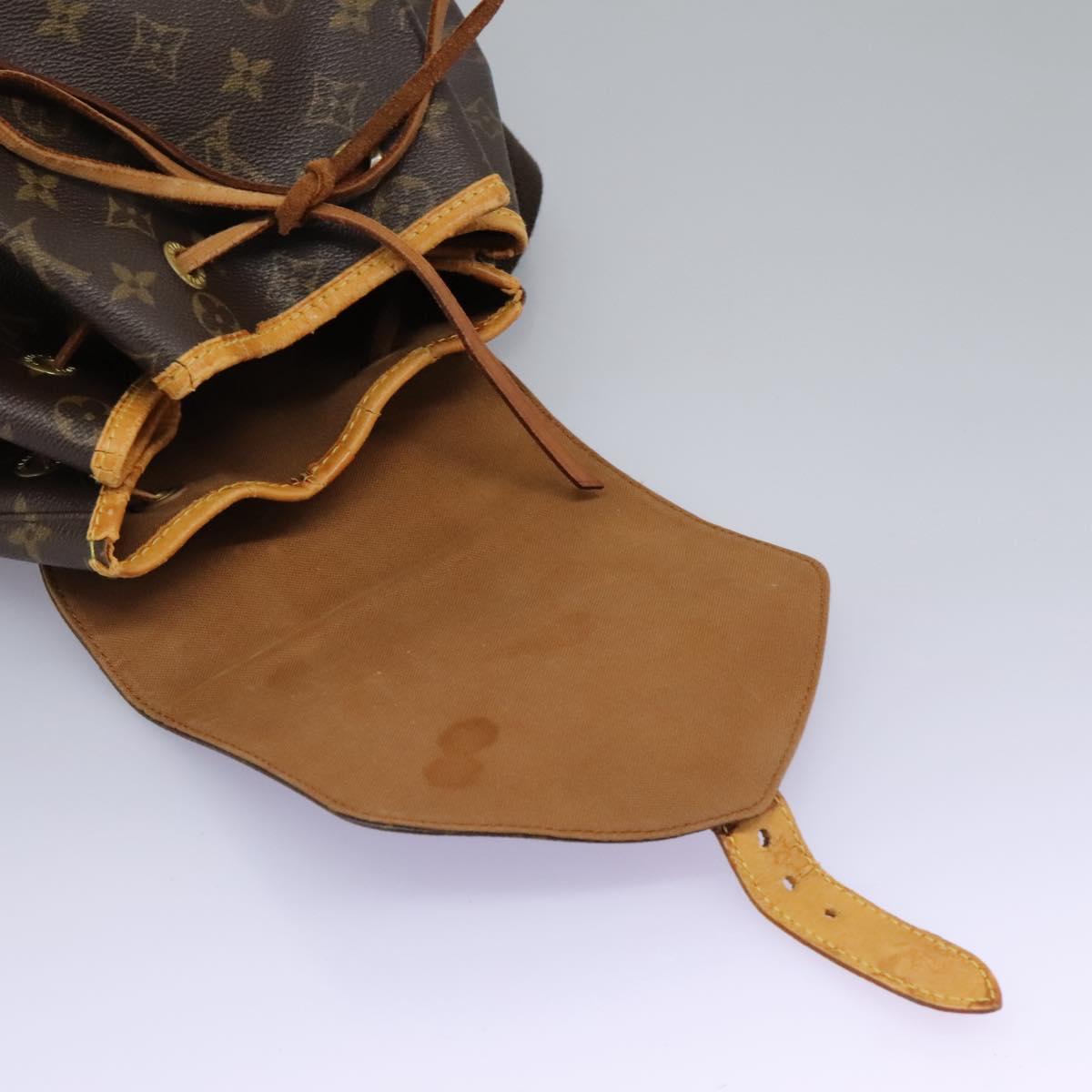 LOUIS VUITTON Monogram Montsouris GM Backpack M51135 LV Auth gh002