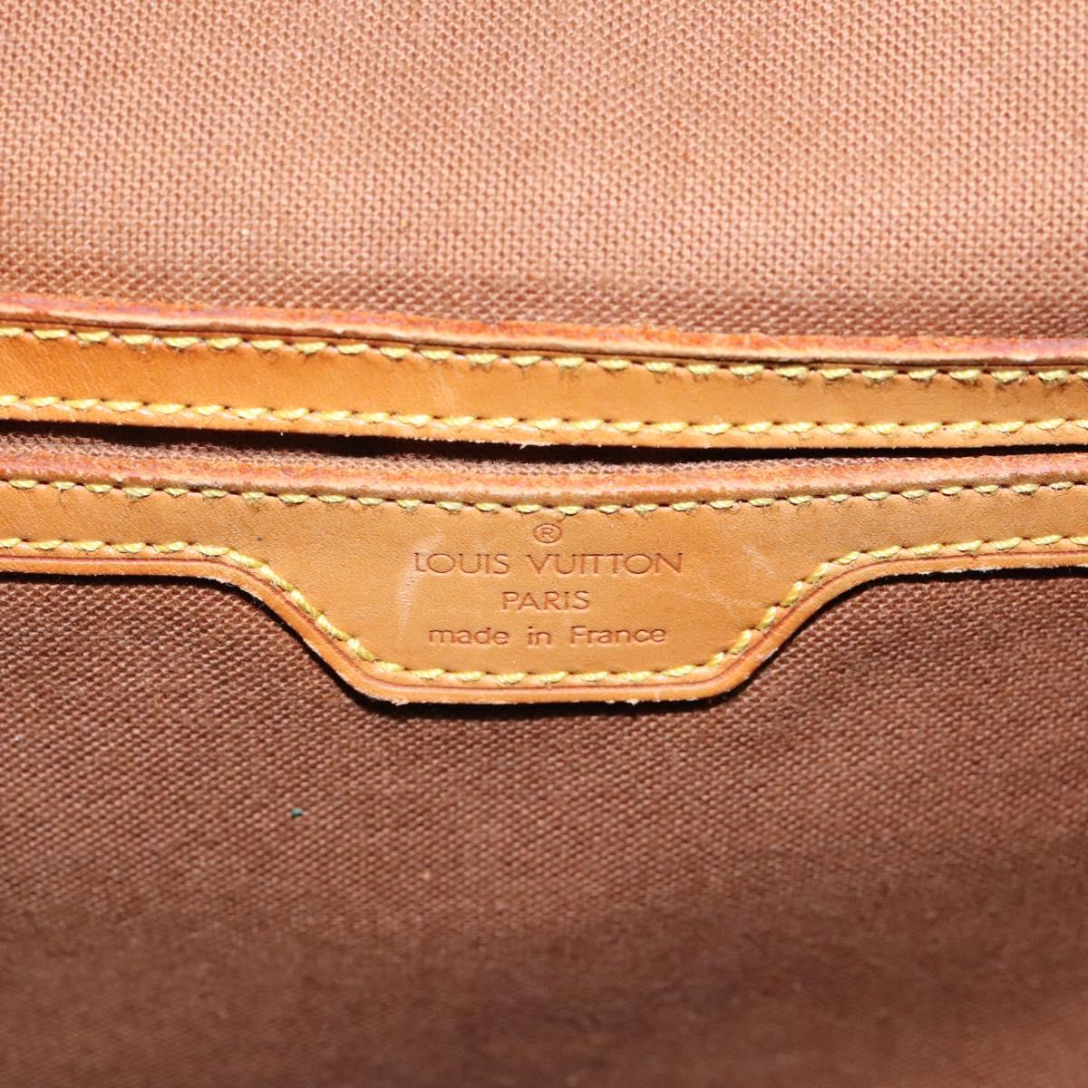 LOUIS VUITTON Monogram Montsouris GM Backpack M51135 LV Auth gh002