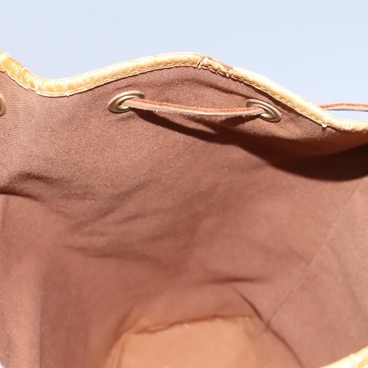 LOUIS VUITTON Monogram Montsouris GM Backpack M51135 LV Auth gh002