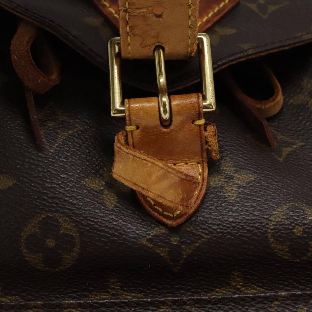LOUIS VUITTON Monogram Montsouris GM Backpack M51135 LV Auth gh002