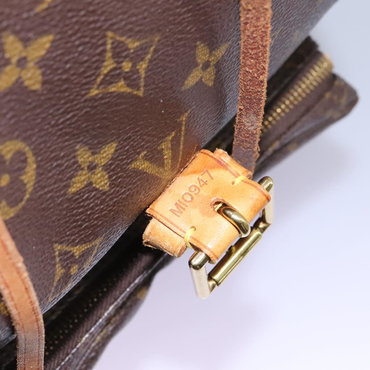 LOUIS VUITTON Monogram Montsouris GM Backpack M51135 LV Auth gh002