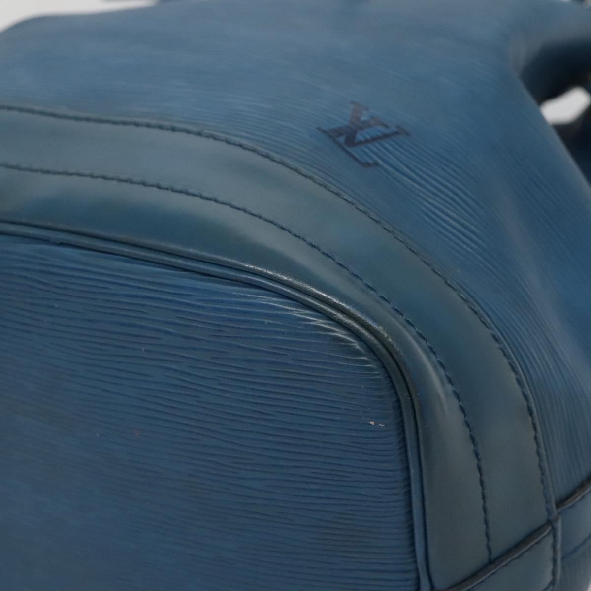 LOUIS VUITTON Epi Noe Shoulder Bag Toledo Blue M44005 LV Auth gh006