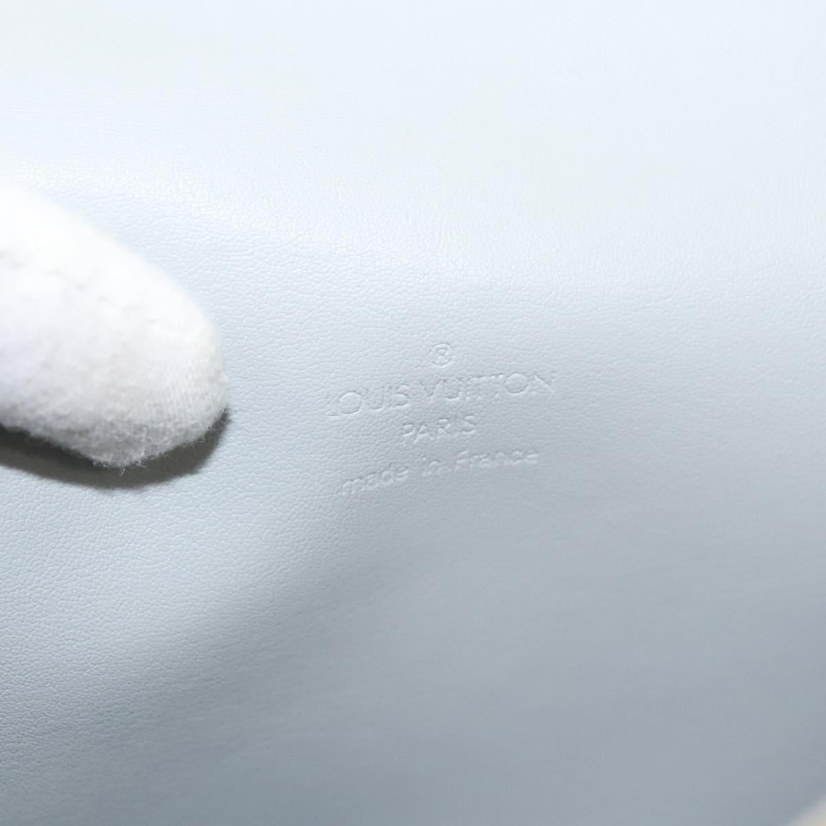 LOUIS VUITTON Monogram Vernis Spring Street Hand Bag Gris M91029 LV Auth gh022