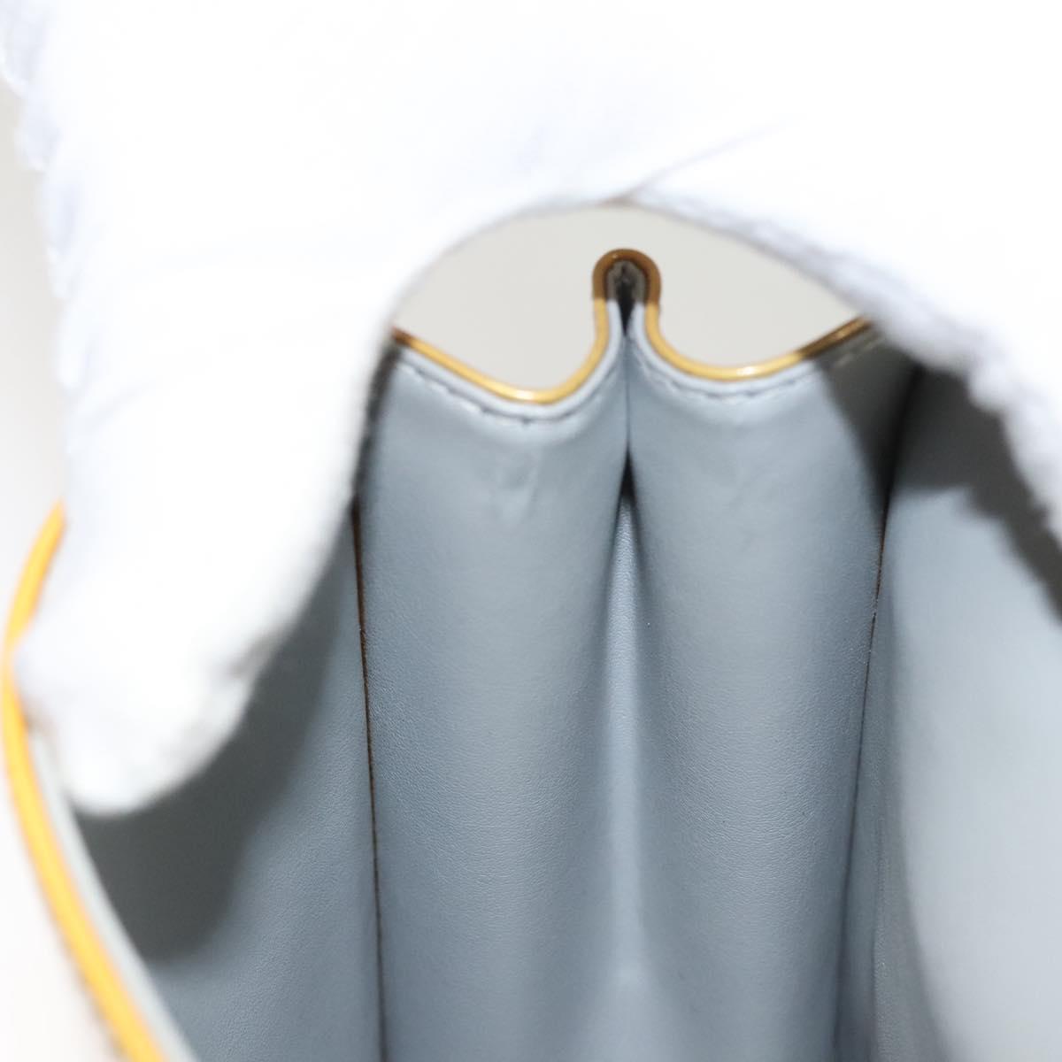 LOUIS VUITTON Monogram Vernis Spring Street Hand Bag Gris M91029 LV Auth gh022