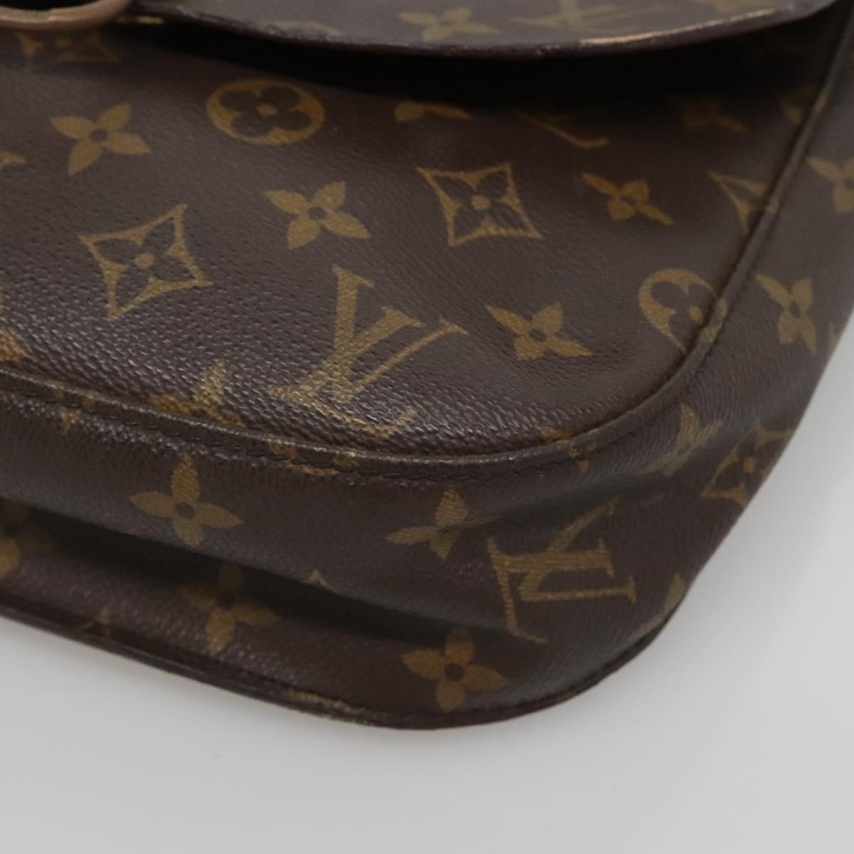 LOUIS VUITTON Monogram Monogram Saint Cloud GM Shoulder Bag M51242 LV Auth gh035