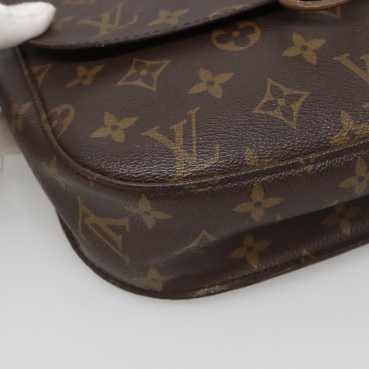 LOUIS VUITTON Monogram Monogram Saint Cloud GM Shoulder Bag M51242 LV Auth gh035
