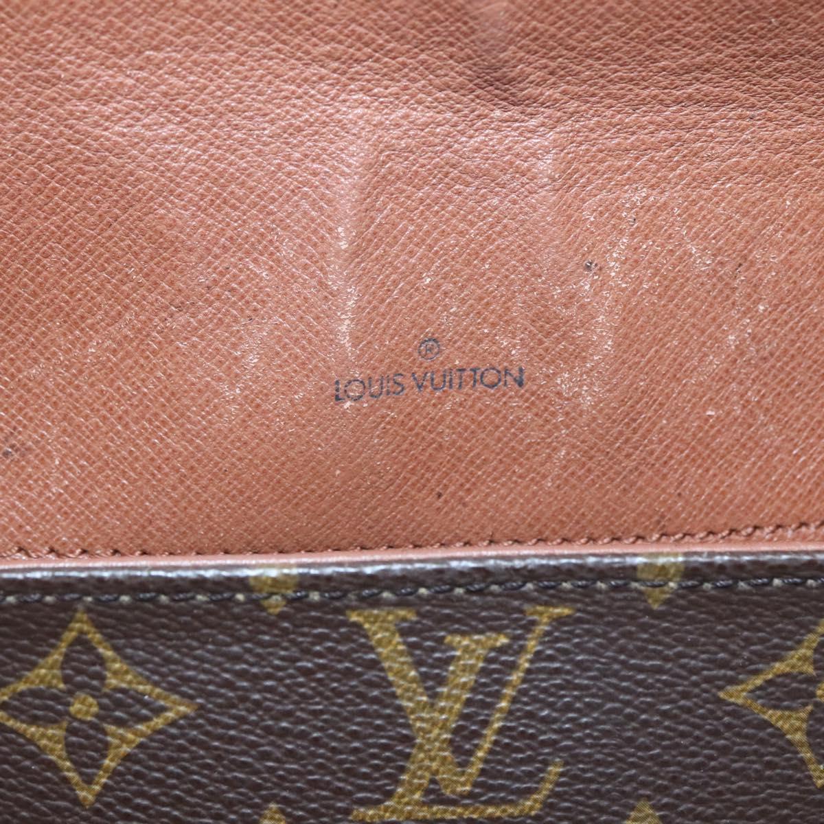 LOUIS VUITTON Monogram Monogram Saint Cloud GM Shoulder Bag M51242 LV Auth gh035