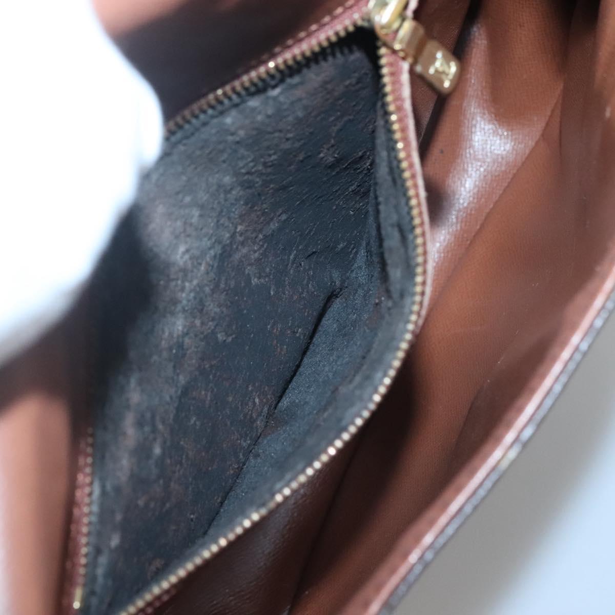 LOUIS VUITTON Monogram Monogram Saint Cloud GM Shoulder Bag M51242 LV Auth gh035