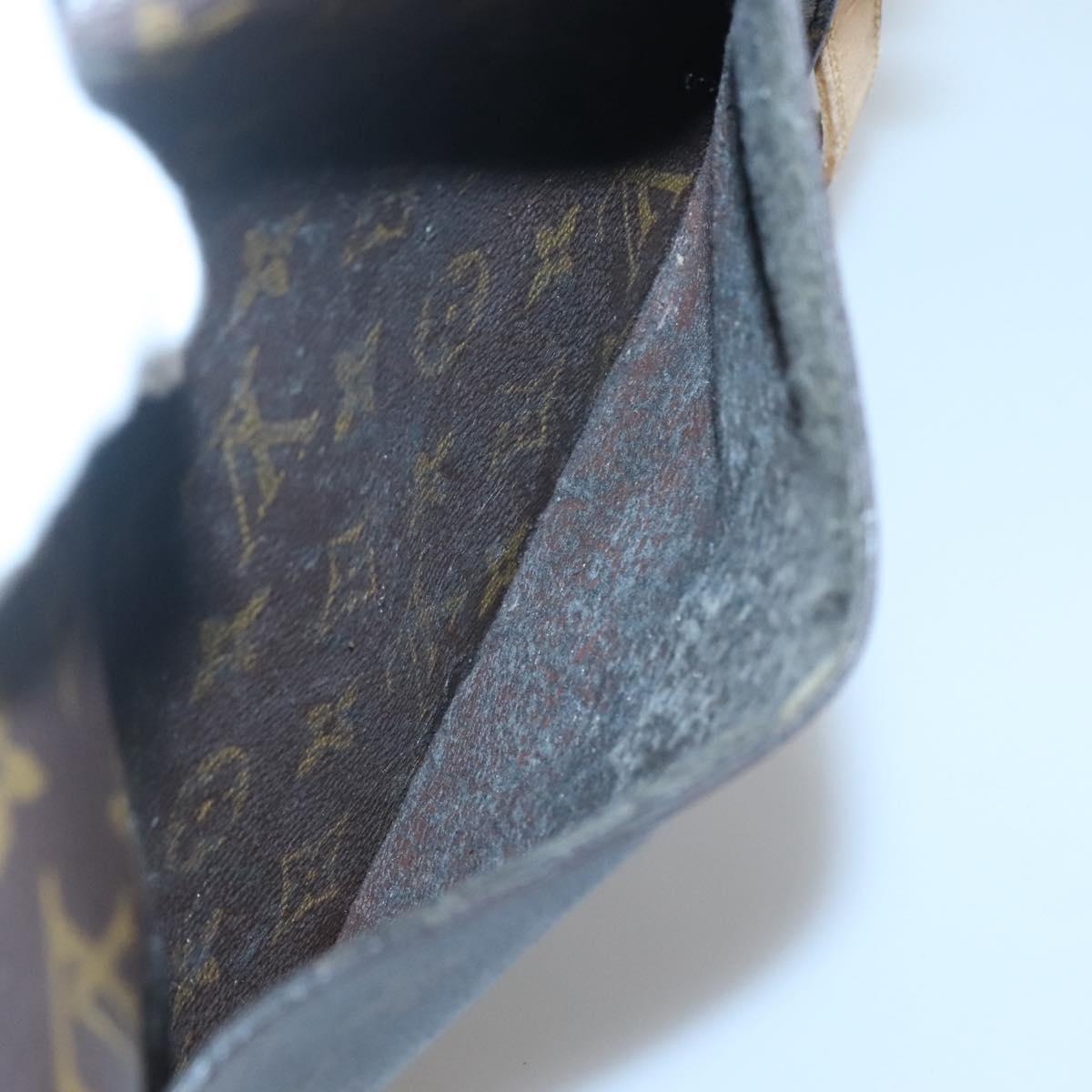 LOUIS VUITTON Monogram Monogram Saint Cloud GM Shoulder Bag M51242 LV Auth gh035