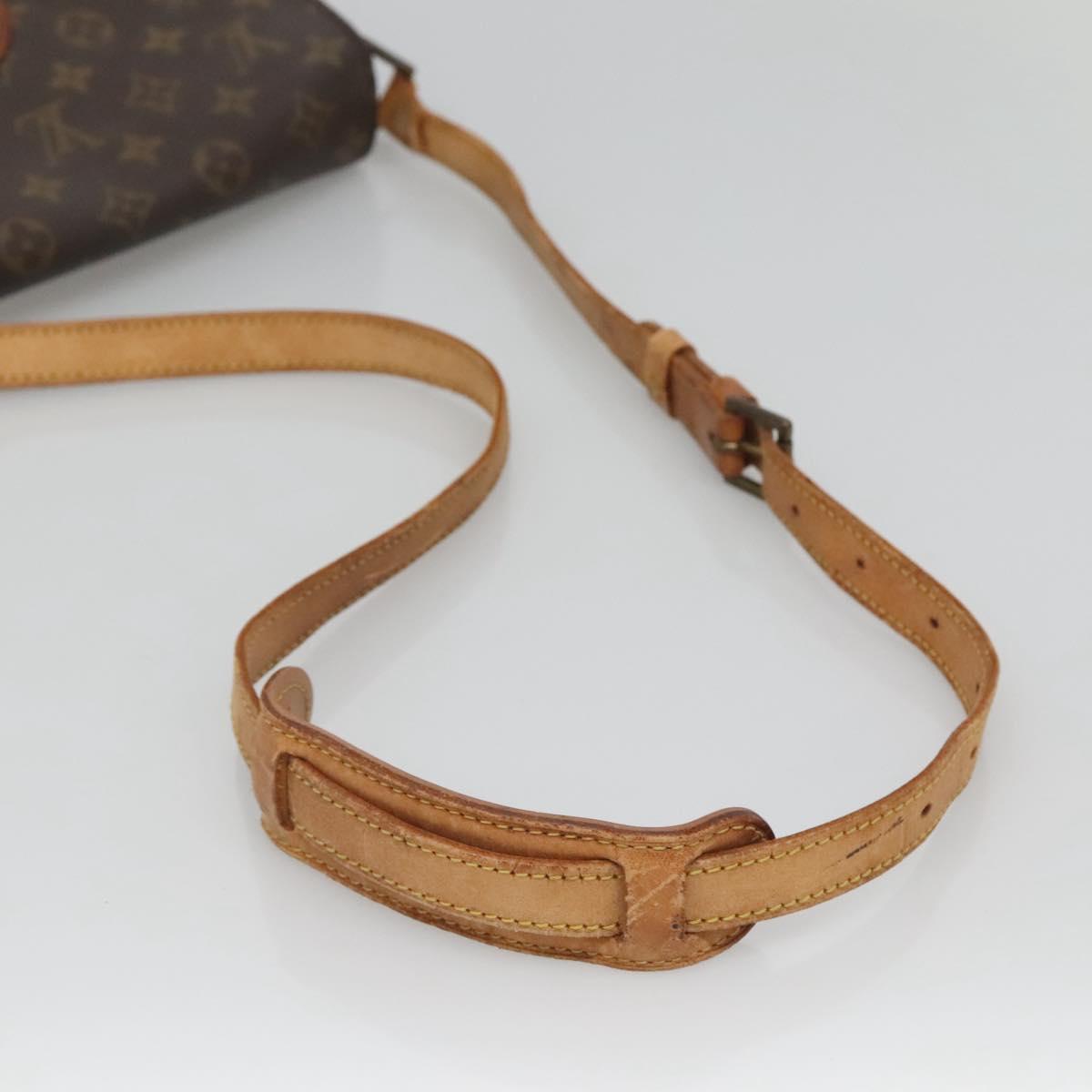 LOUIS VUITTON Monogram Monogram Saint Cloud GM Shoulder Bag M51242 LV Auth gh035