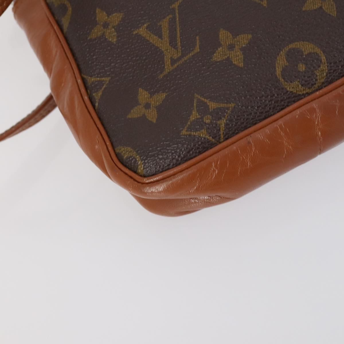 LOUIS VUITTON Monogram Clutch Bag 2Set LV Auth gh1003